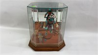 Vintage Crazy Rattle Kachina Doll By F. LARGO In