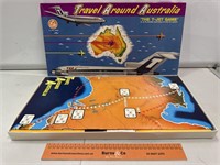 TAA Travel Around Australia Board Game In Box -