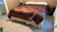 King sized mattress / box springs / frame and