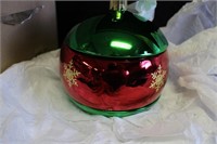 NIB Christmas Bulb Cookie Jar