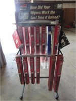 Wiper Blades and Display Stand-