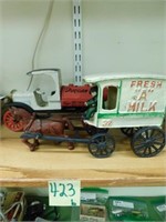 New Style Cast Iron Duggan Oil Truck, Fresh -