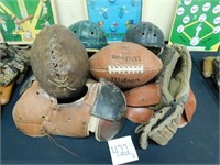 Footballs, Helmets & Shoulder Pads