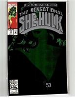 Sensational She-Hulk #50 (1993)GREEN FOIL MST 50th