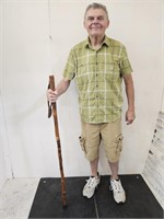 49" high Walking Stick