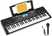 Donner Keyboard Piano, 61 Key Piano Keyboard, Elec