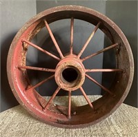 Antique Iron Wheel