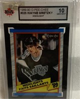 1989/90 OPEE CHEE  Wayne Gretzky  card #10 grade