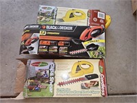 (3) Grass Shears & Clippers with Boxes