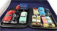 Two Trays Of Assorted Die Cast Vehicles