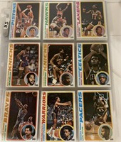 89- 1978/79  Basketball cards