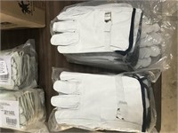 100% LEATHER GLOVES (XL)