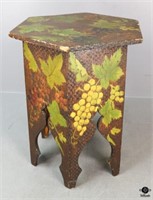 Painted Wood Side Table