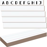 Dry Erase Sentence Strips 3 x 24 Inch Double Sided