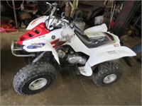 YAMAHA 2005 RAPTOR 4 WHEELER, RUNS AND DRIVES