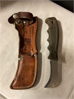 Buck knife with case