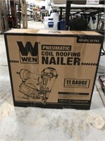 WEN AIR COIL ROOFING NAILER, NEW IN BOX