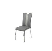 Aerys Jane Dining chairs in Fabric, Dark Grey