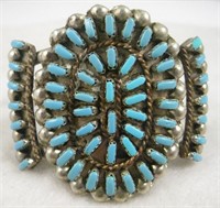 Native American Hand Made Cluster Bracelet