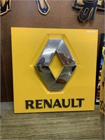 REANULT DOUBLE SIDED DEALERSHIP SIGN