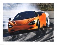 Mclaren Exotic Car Fine Art Giclee 11 x 14"