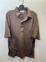 Vintage Joy Pacific Brown Polo Shirt