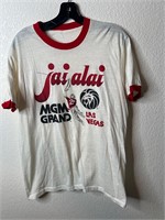 Vintage 1970s MGM Las Vegas Jai Alai Shirt