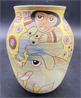 (E) 1987 Ledesma Contemporary Art Pottery Jar,