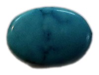 Oval Cut 12.42ct Natural Turquoise