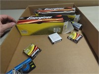 Industrial energizer batteries. D Cell, AAA
