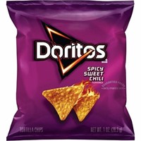 40Pcs Spicy Sweet Chili Flavored Tortilla Chips