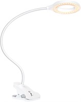 Desk Lamp, JKSWT Clip on Light Reading Light Ring