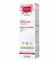 Mustela stretch mark cream 3 in 1, 150 mL