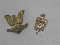 Military Pin & Pendant