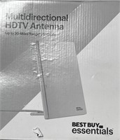 BEST BUY MULTIDIRECTIONAL HDTV ANTENNA RETAIL $20