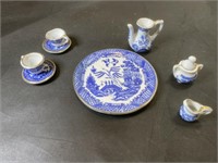 Vintage Mini China Tea Set