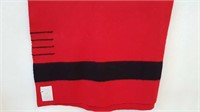 RED HUDSON BAY 4-POINT BLANKET