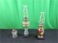 3 Kerosene lamps