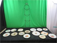 Old Plates & Plate rack