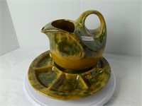 BEAUCEWARE PITCHER AND SERVING TRAY