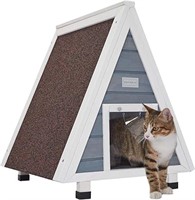 Petsfit Outdoor Cat House for Feral Cat Weatherpro