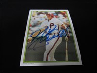 Mike Schmidt Signed Trading Card Direct COA