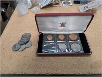 1971 Bailiwick of Guernsey proof set of coins and