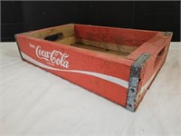 Primitive Decor Coca Cola Advetising Crate