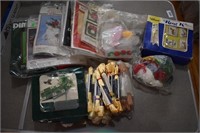 Vintage Christmas Needlecraft Lot