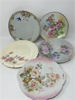 Vintage Porcelain & Hand Painted Plates