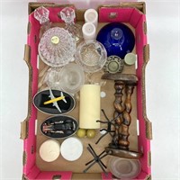 Tray- Candles, Candle Holders, etc