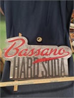 Bassano Hard Soda Sign
