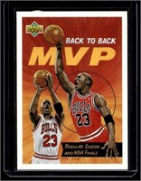 1992-93 Upper Deck Michael Jordan Back to Back MVP