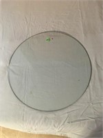 Round glass 18” diameter